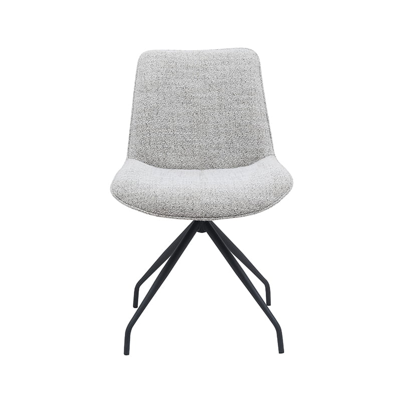 180°swivel with return function Boucle Fabric Dining chair could be used in kitchen living room dining area