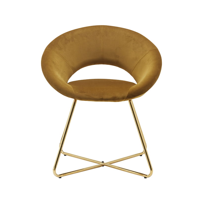 Upholstery Gold base chair